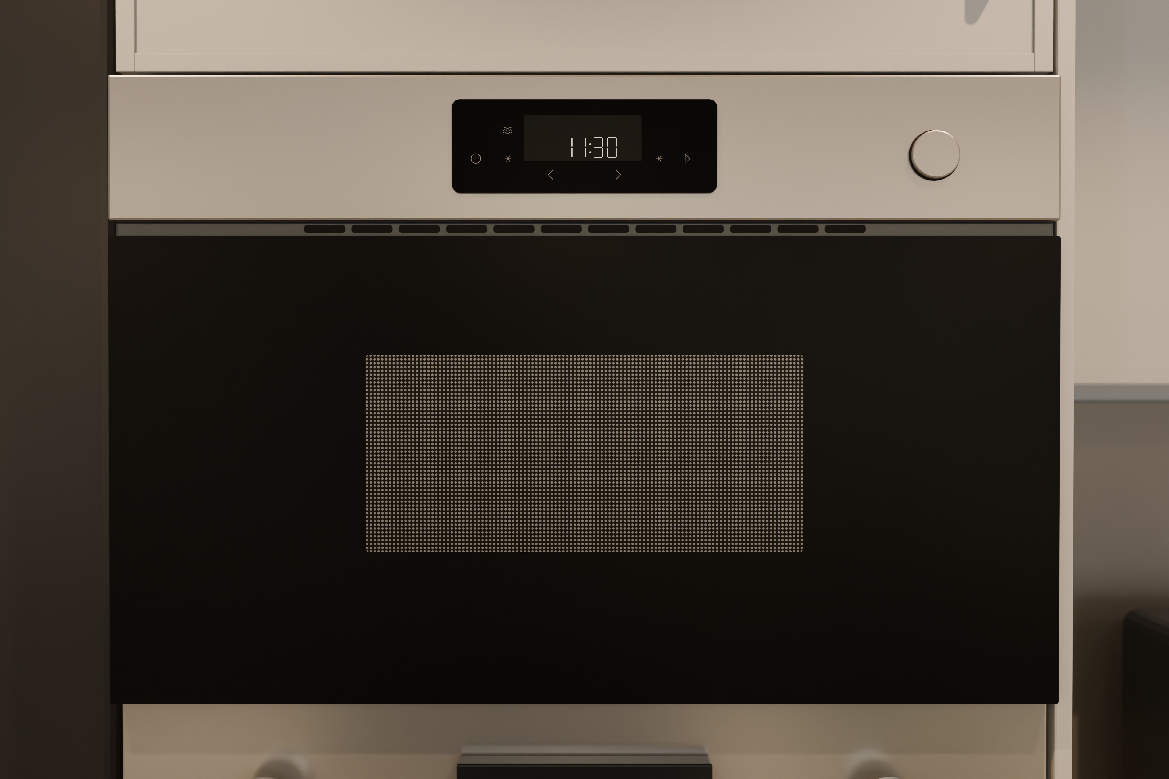 Le micro-ondes intégré